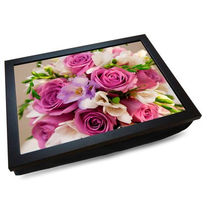 Bouquet of Flowers Cushioned Lap Tray